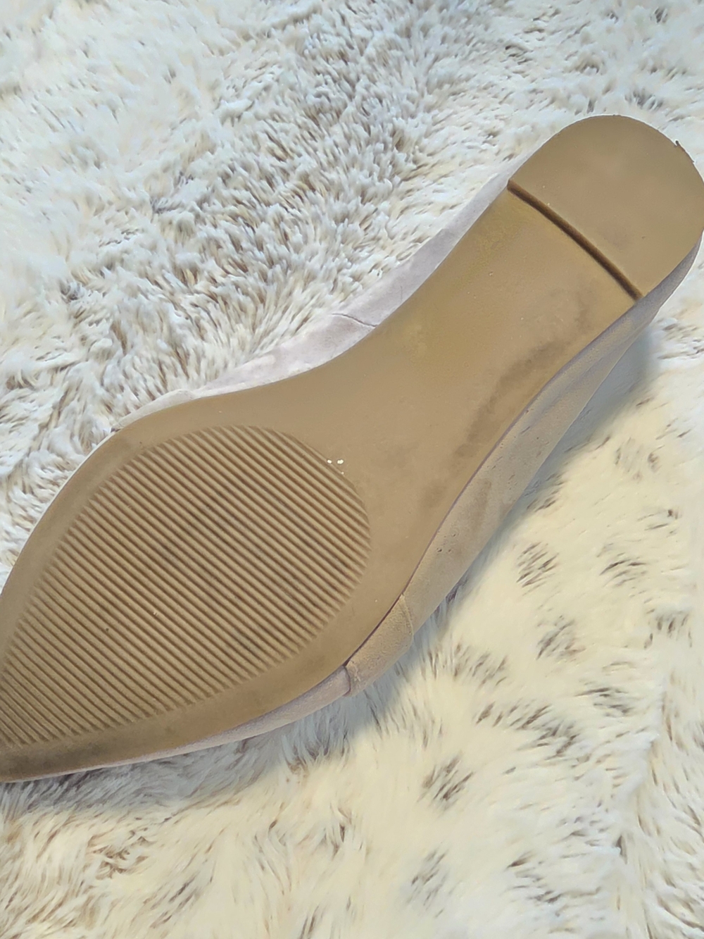 Steve Madden Taupe Suede Pointed-Toe Loafers 7.5 - Picture 2 of 6